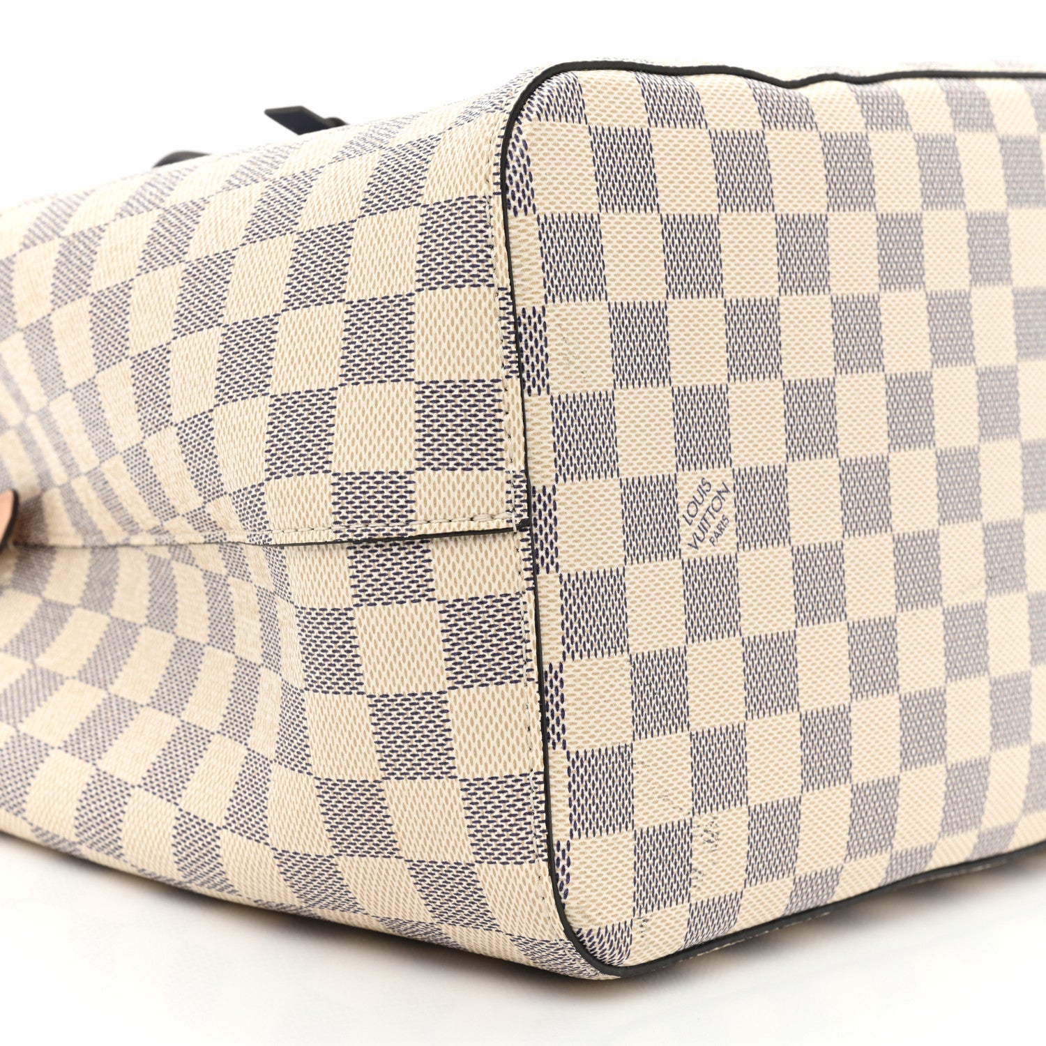 Louis Vuitton Damier Azur Braided Neonoe MM Blue 11 of 12
