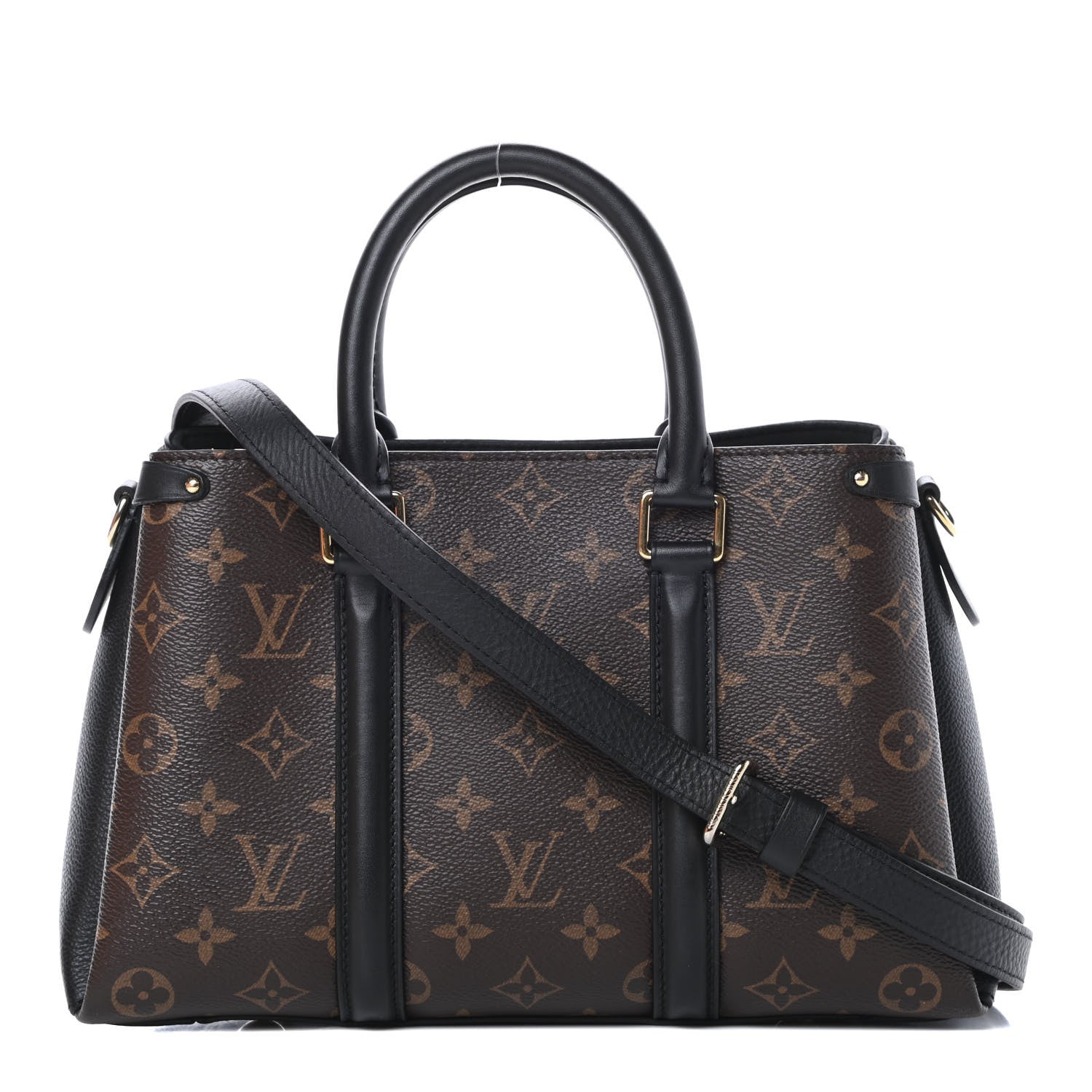 Louis Vuitton Monogram Soufflot BB Black 1 of 14