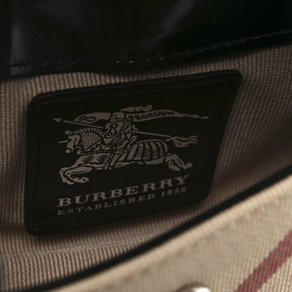 Burberry Nova Check Mini Shoulder Bag Black 6 of 6