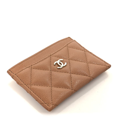 Chanel Caviar Quilted Card Holder Brown 4 of 10