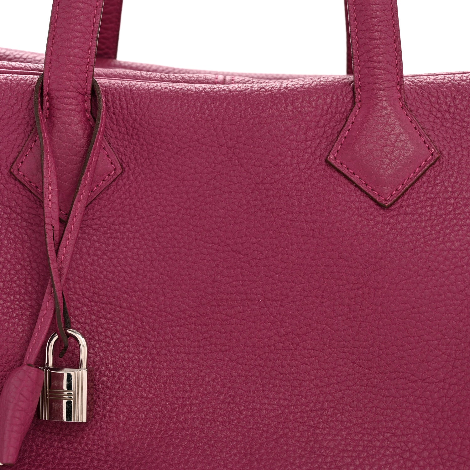 Hermes Taurillon Clemence Victoria II 35 Tosca 8 of 13