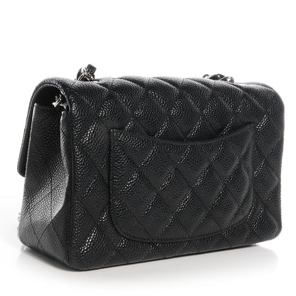 Chanel Caviar Quilted Mini Flap Bag Black 3 of 9