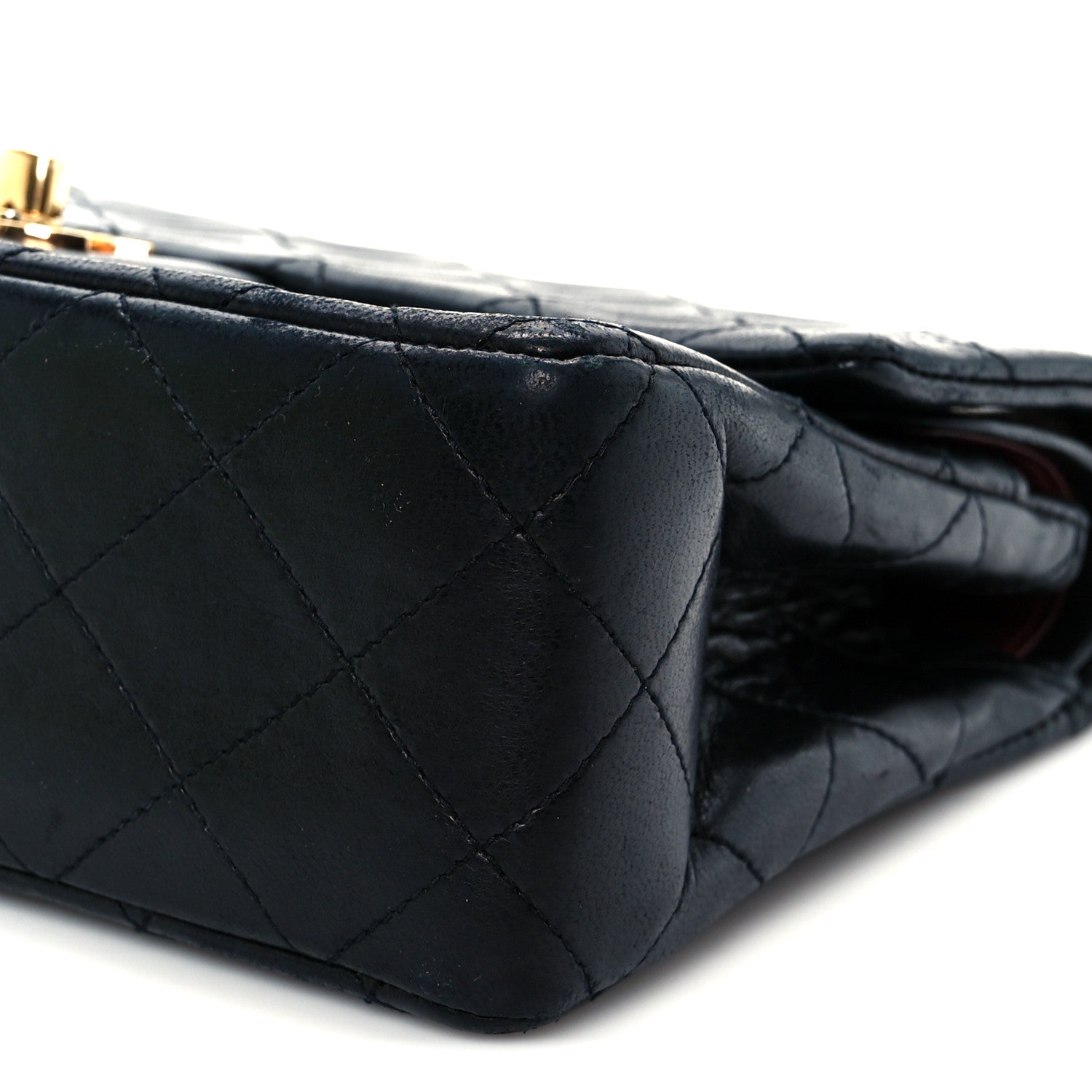 Chanel Lambskin Quilted Small Double Flap Black 22 of 23