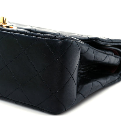 Chanel Lambskin Quilted Small Double Flap Black 22 of 23