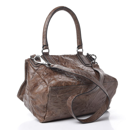 Givenchy Tumbled Sheepskin Medium Pandora Charcoal 3 of 7