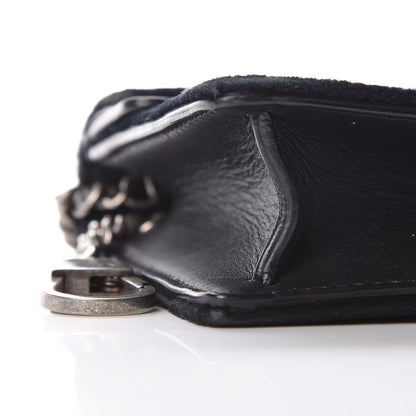 Gucci Suede Super Mini Dionysus Shoulder Bag Black 8 of 10