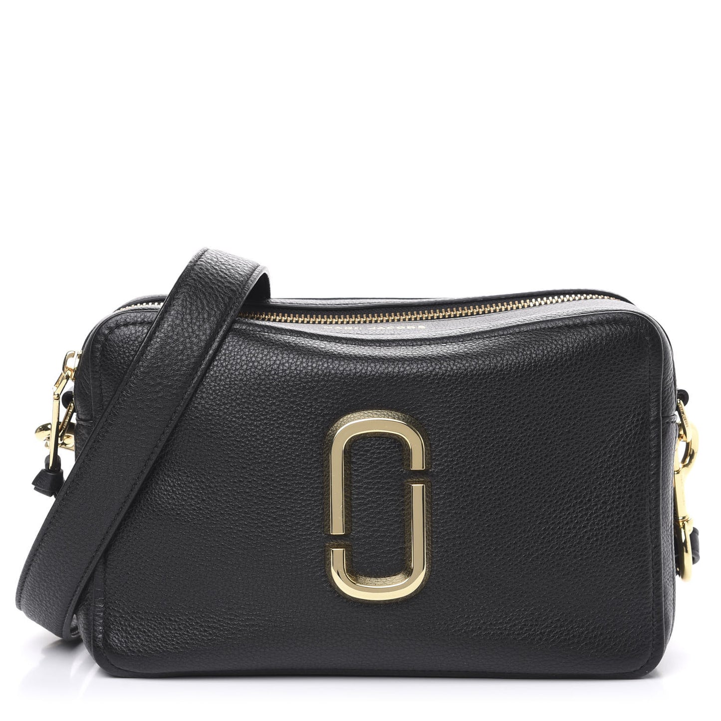 Supple Natural Grain Calfskin The Softshot 27 Bag Black