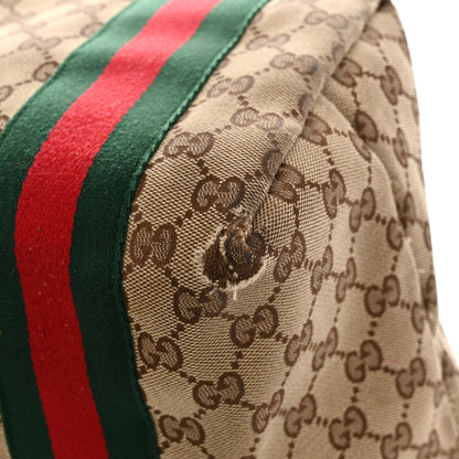 Gucci Monogram Web Large Jolie Tote Brown 12 of 13