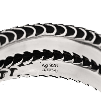 Gucci Sterling Silver Gucci Garden Snake Ring 57 8 5 of 6