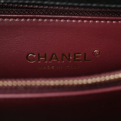 Chanel Caviar Quilted Small Coco Handle Flap Black 6 of 9