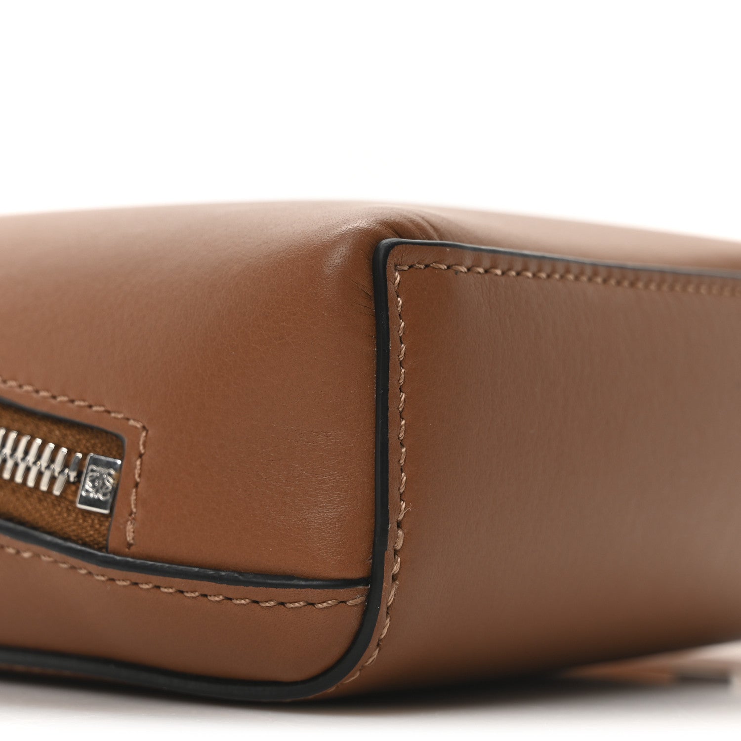Loewe Classic Calfskin Anagram Box Crossbody Tan 8 of 9