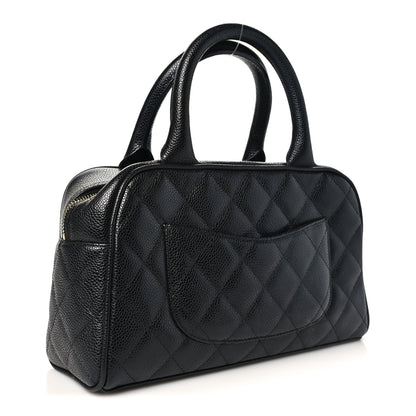 Chanel Caviar Quilted Small Bowler Black 3 of 10