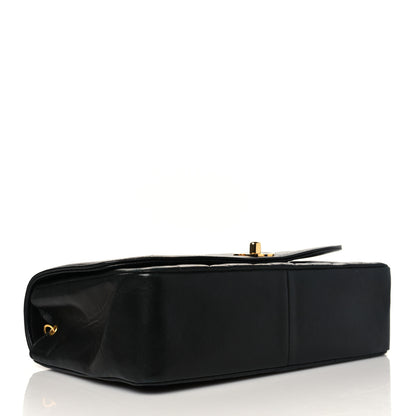 Chanel Lambskin Quilted Medium Single Flap Black 4 of 10