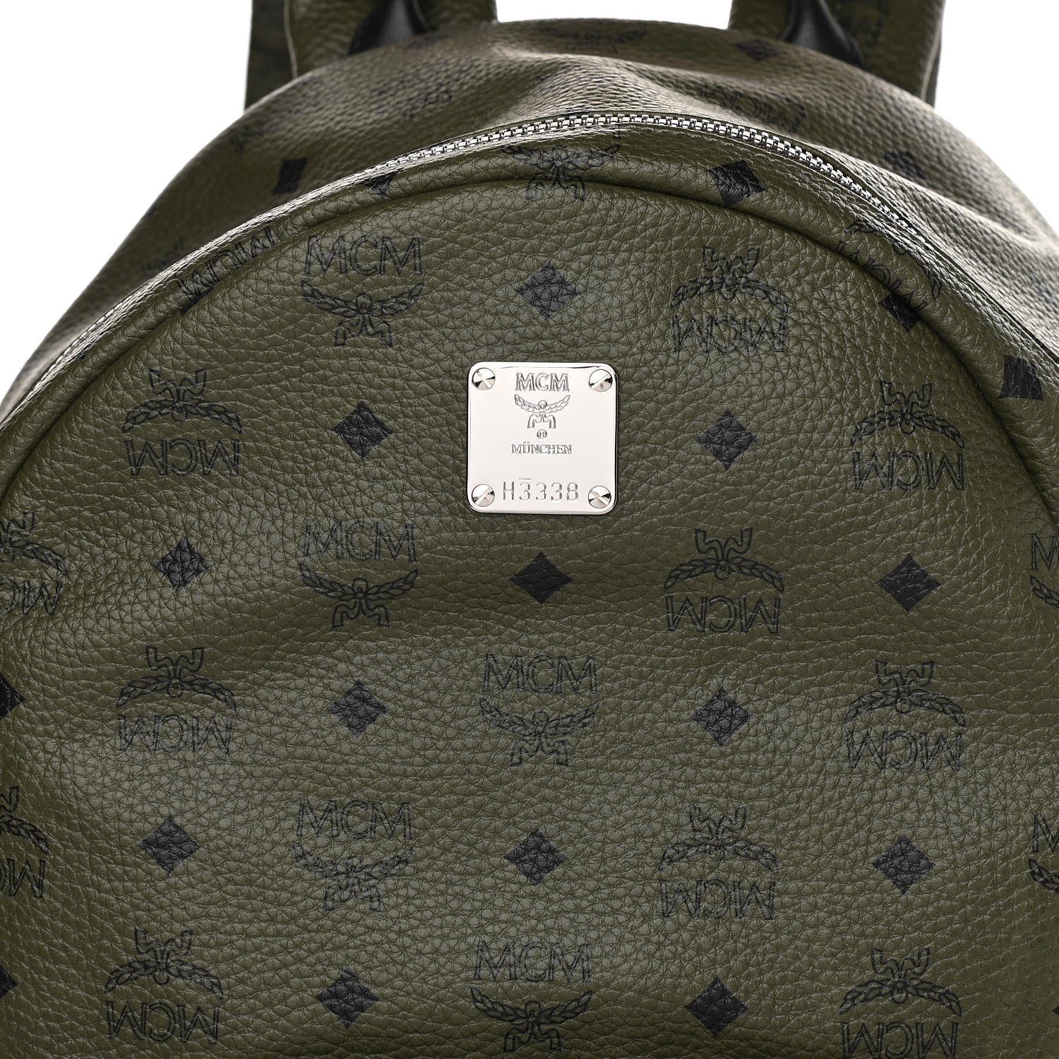 MCM Visetos Medium Stark Backpack Rosin 8 of 10