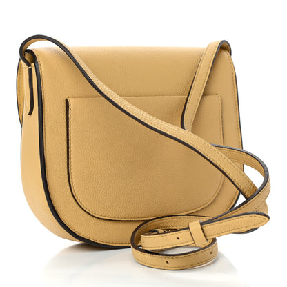 Celine Grained Calfskin Small Trotteur Vanilla 2 of 4