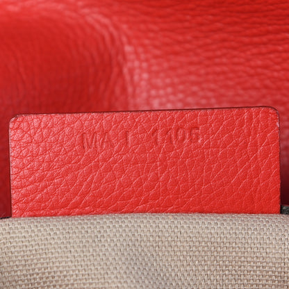 Givenchy Waxy Grained Calfskin Mini Pandora Pure Flap Bag Medium Red 7 of 19