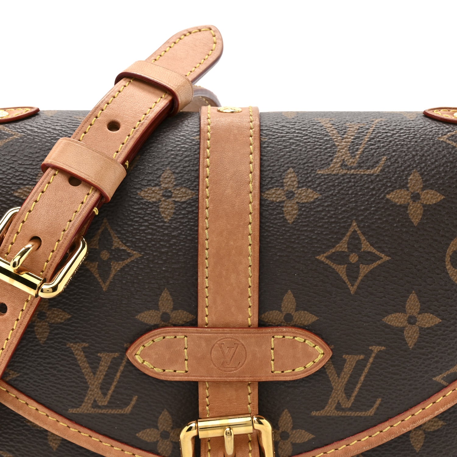 Louis Vuitton Monogram Saumur BB 7 of 14