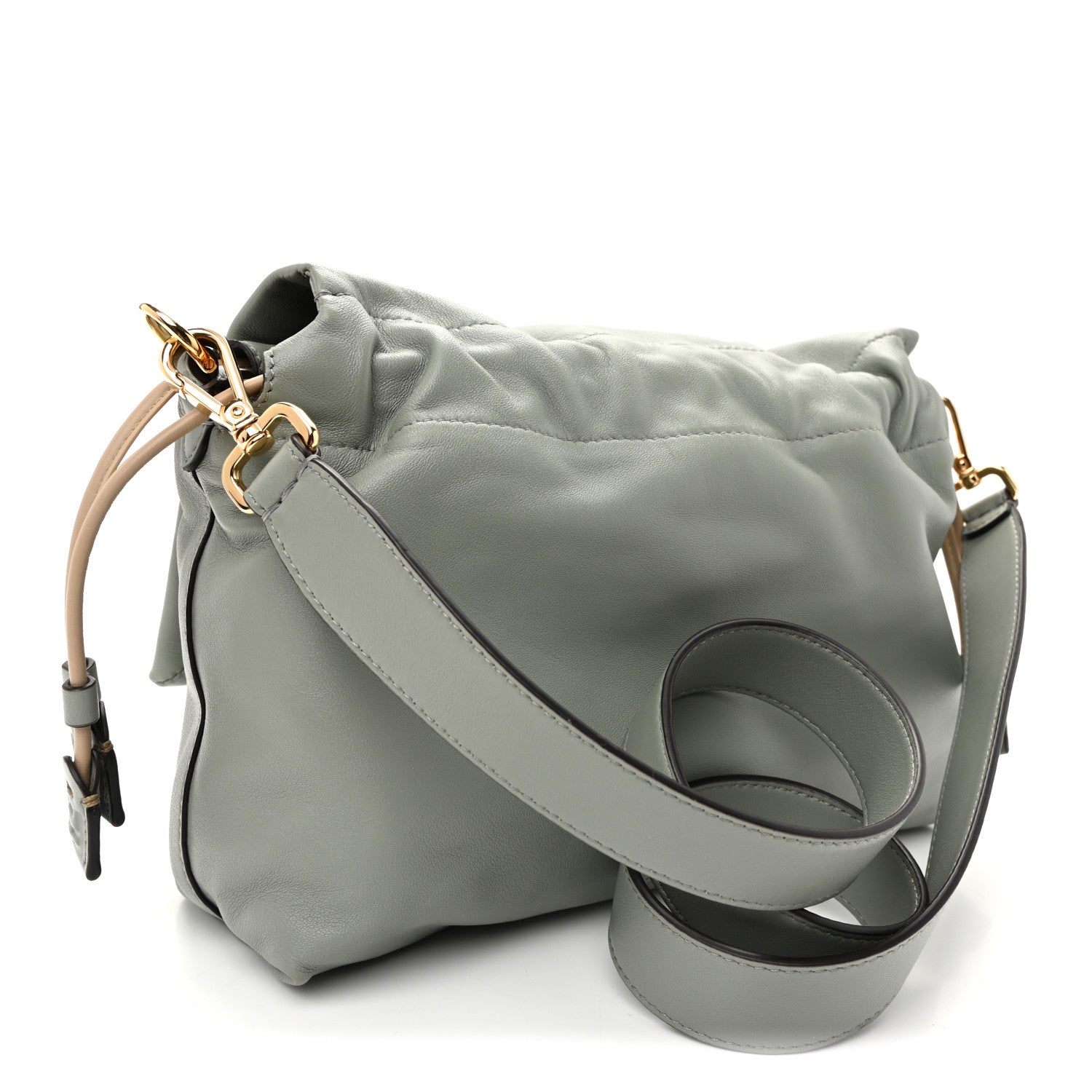 Fendi Nappa Medium Mamma Baguette Matcha Green 3 of 10
