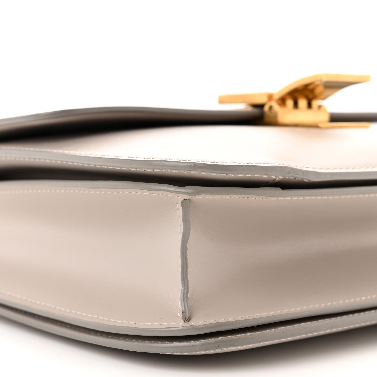 Celine Box Calfskin Medium Classic Box Flap Bag Clay 9 of 12