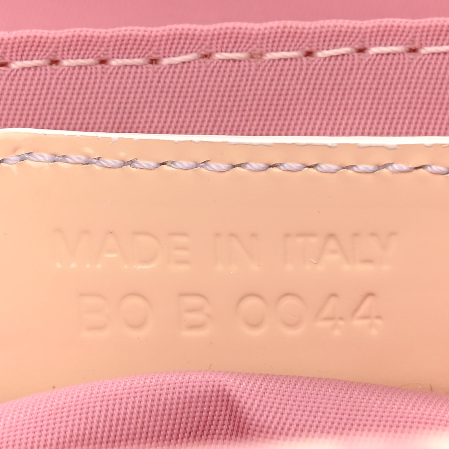 Monogram Girly Flap Reporter Rose Clair