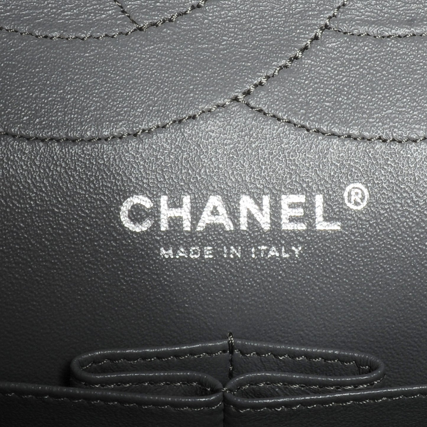 Aged Calfskin 2.55 Reissue 227 Flap Grey