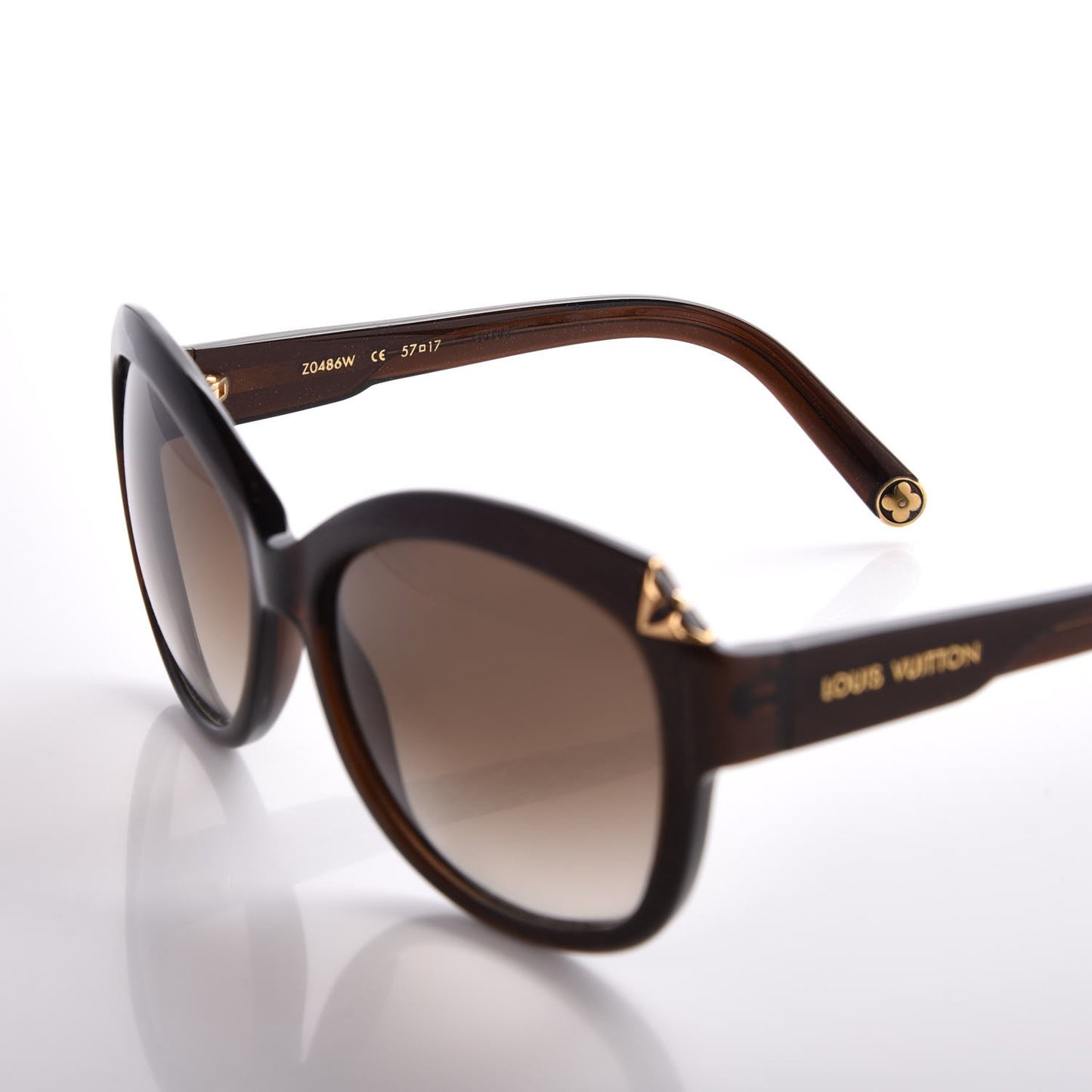 Hortensia Z0486W Sunglasses Brown Glitter