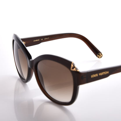 Louis Vuitton Hortensia Z0486W Sunglasses Brown Glitter 5 of 11