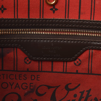 Louis Vuitton Damier Ebene Neverfull MM 6 of 21