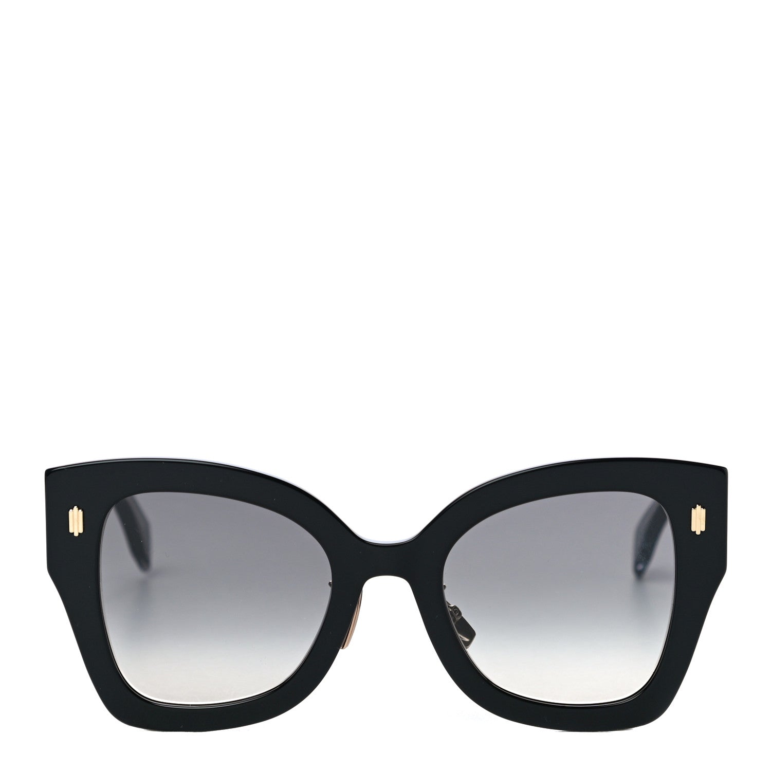 Fendi Acetate Cat Eye Sunglasses FF0452 Black 4 of 7