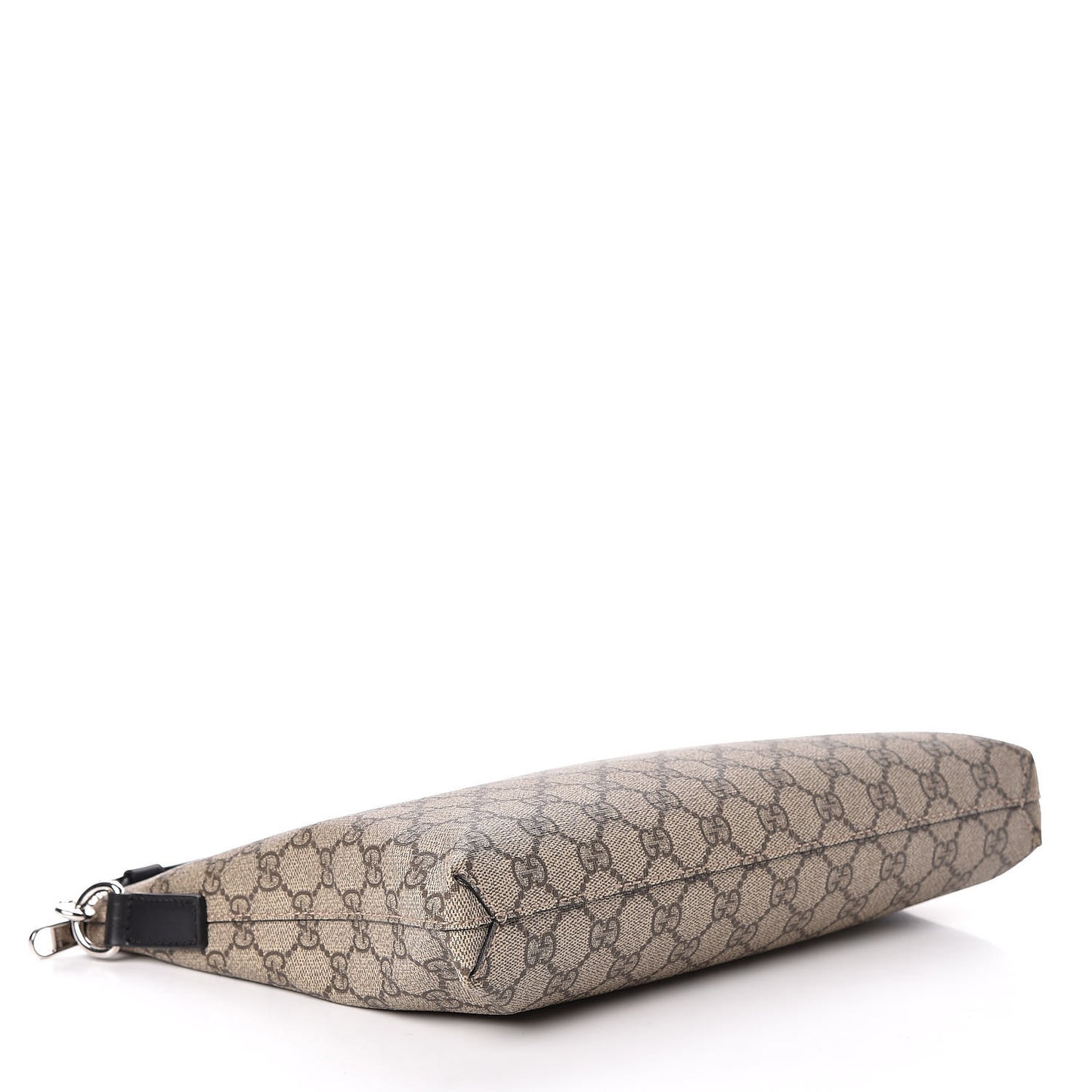 GG Supreme Monogram Mens Wristlet Black