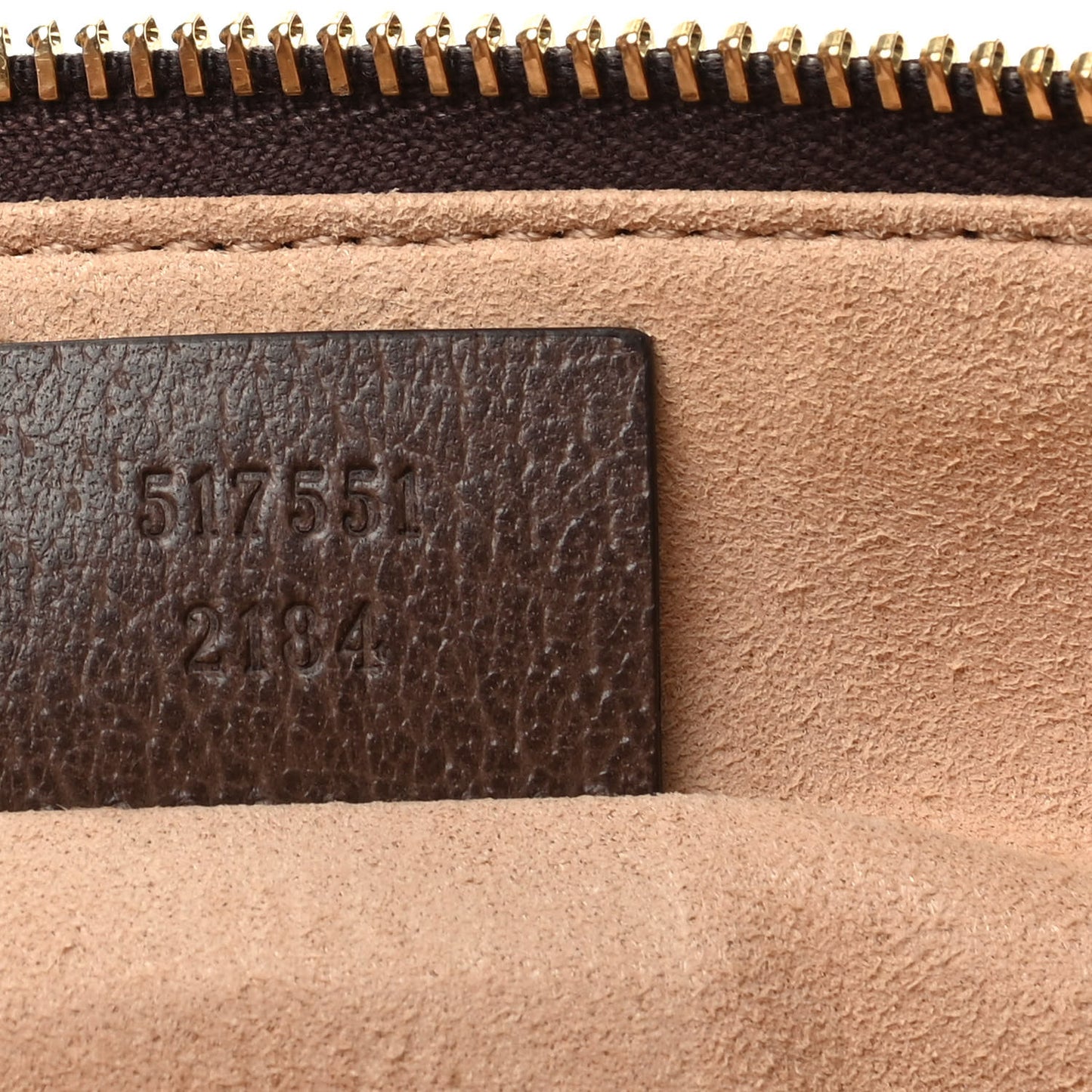 GG Supreme Monogram Large Ophidia Pouch Clutch Brown