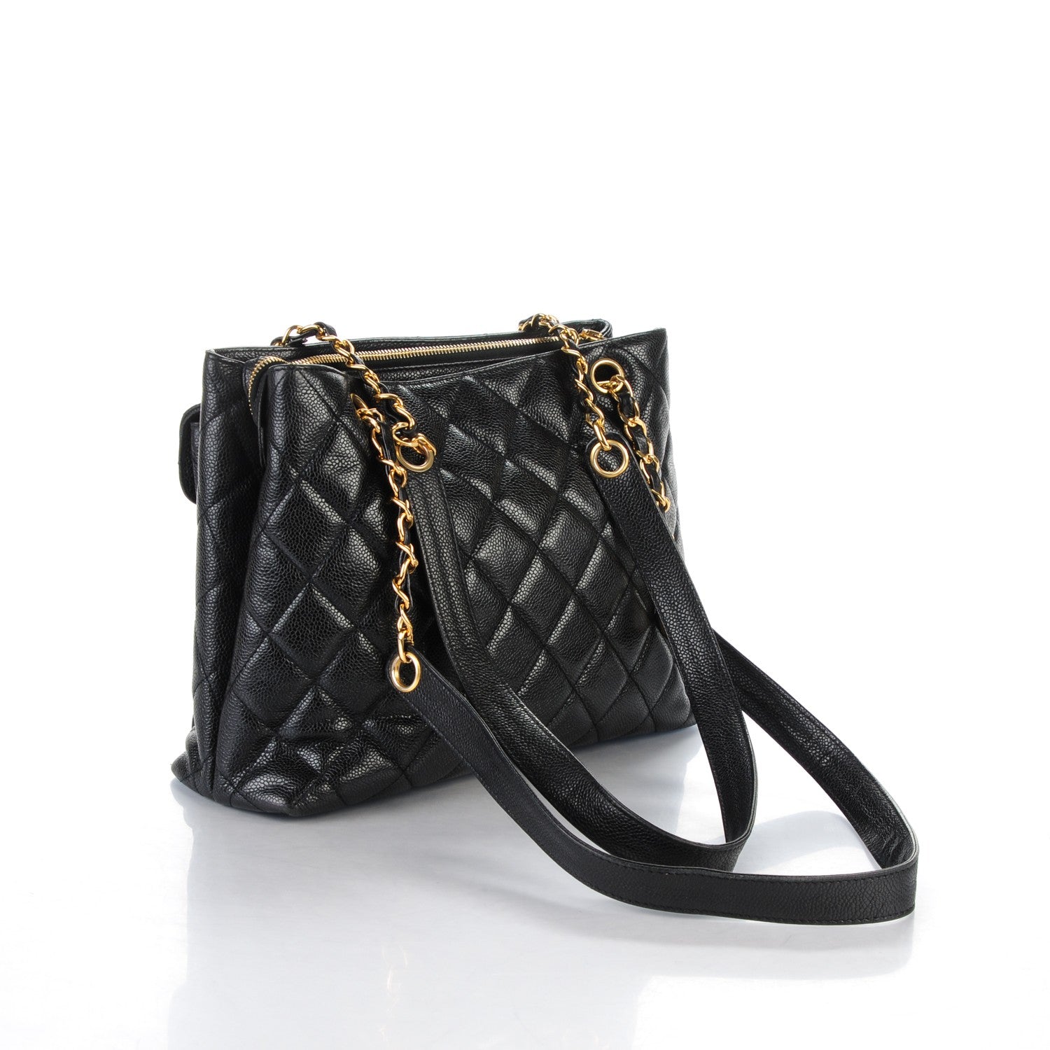 Chanel Caviar Quilted Flap Shoulder Bag Black 3 of 11