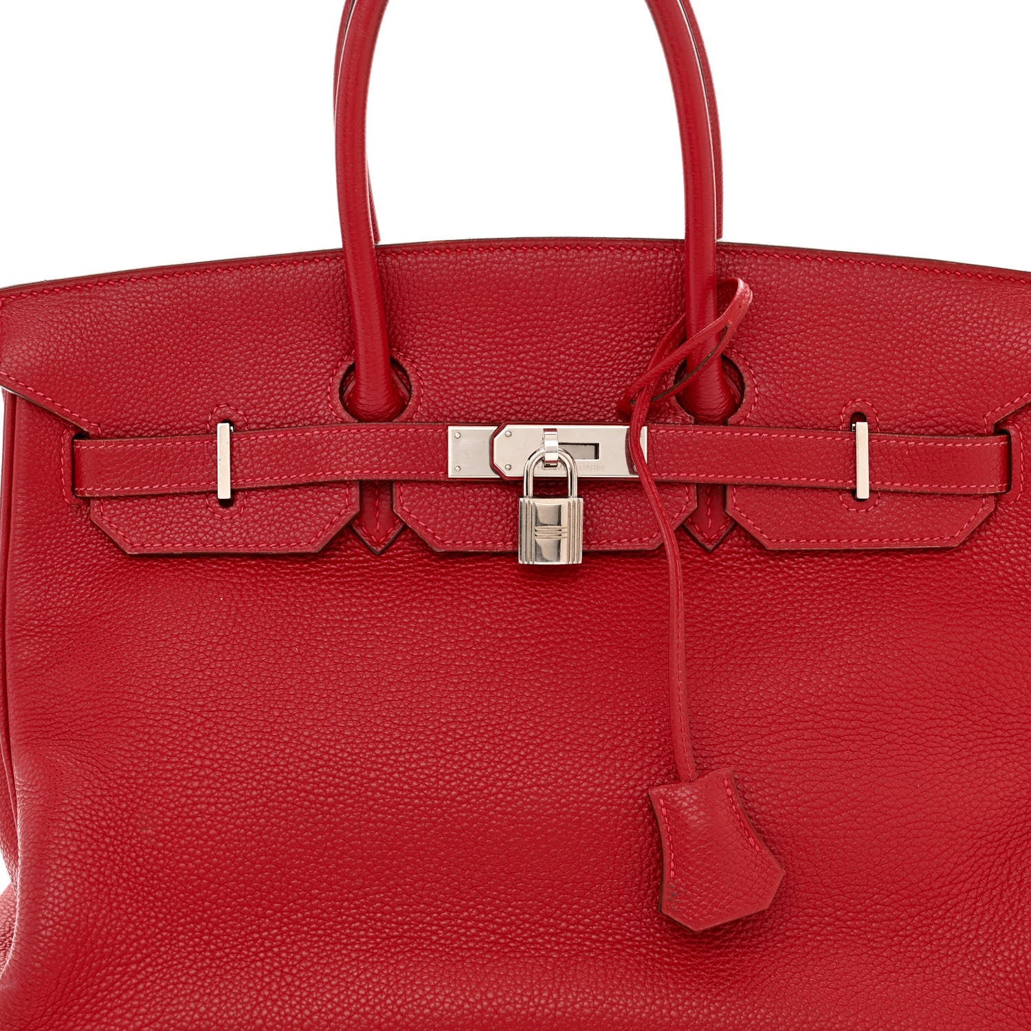 Hermes Togo Birkin 35 Rouge Vif 8 of 17
