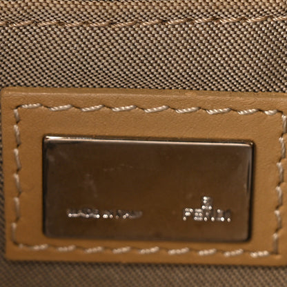 Fendi Denim Zucchino Vitello Pochette Blue 6 of 9