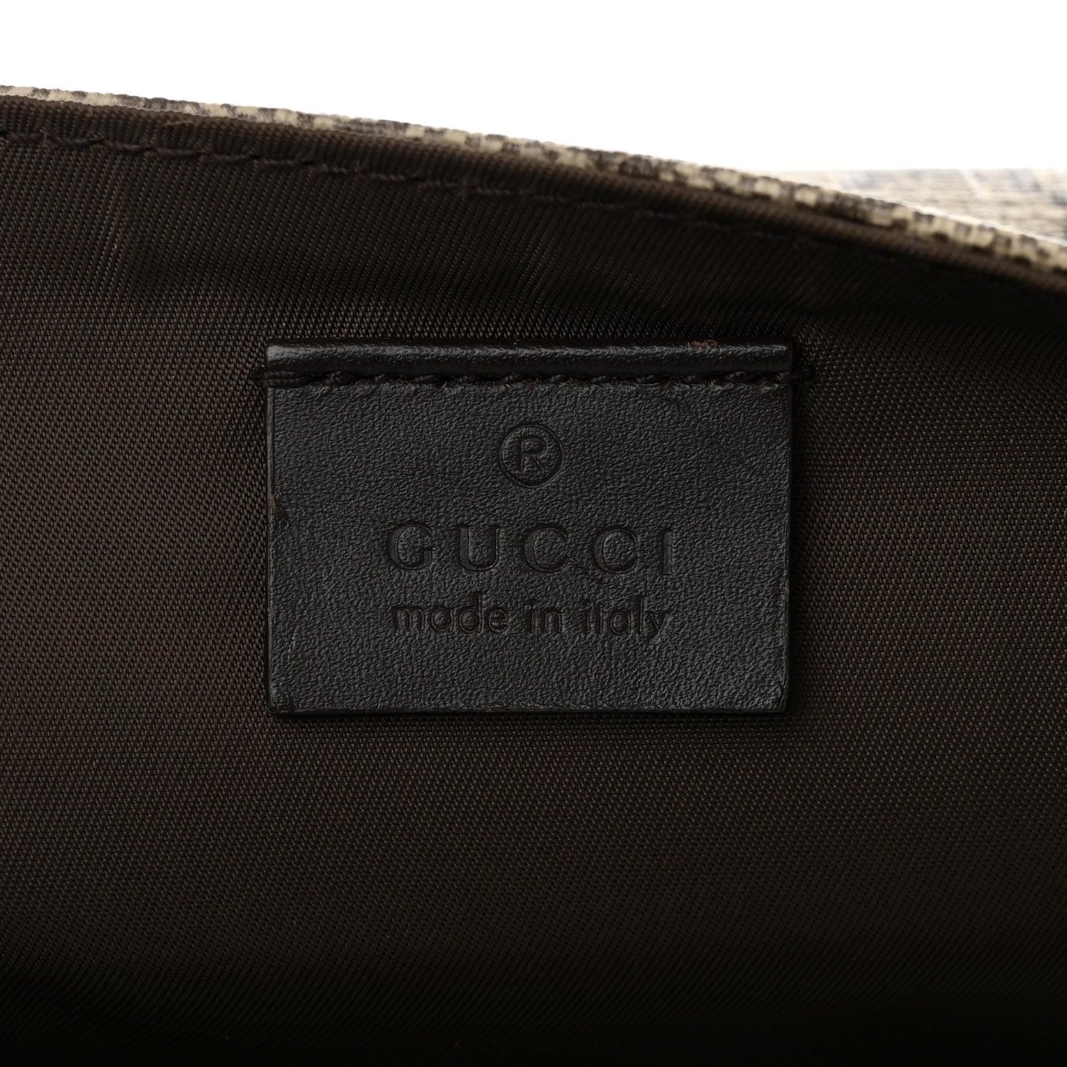 Gucci GG Plus Monogram Messenger Diaper Bag Dark Brown 7 of 12