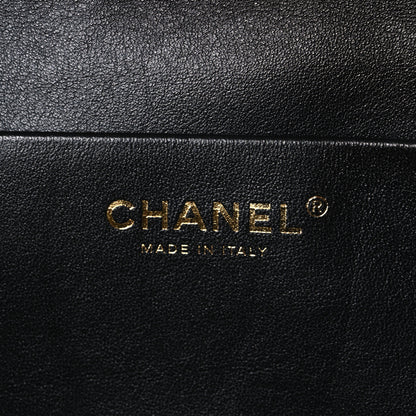 Chanel Tweed Mixed Fibers Leopard Print Small Souplissimo Maxi Flap Brown Black White 6 of 11