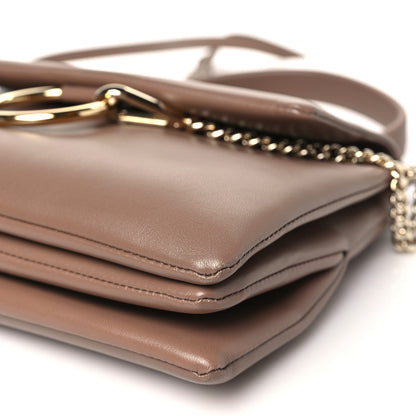 Chloe Calfskin Medium Faye Top Handle Bag Desert Taupe 10 of 12
