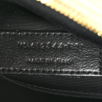 Saint Laurent Calfskin Matelasse Monogram Lou Camera Bag Dark Beige 7 of 13