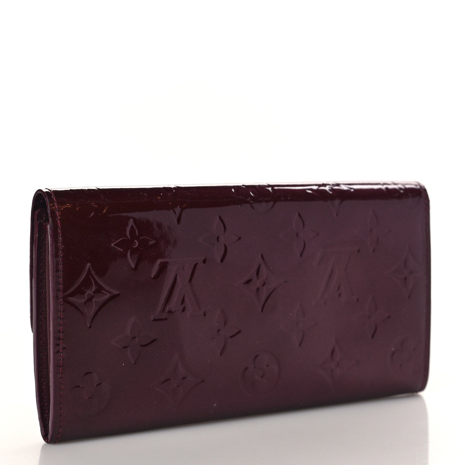 Louis Vuitton Vernis Sarah Wallet Rouge Fauviste 3 of 7