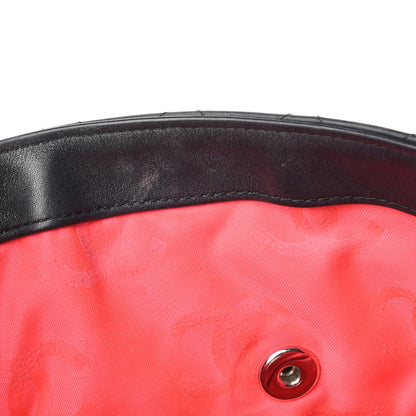 Chanel Calfskin Quilted Large Cambon Flap Black 14 of 20