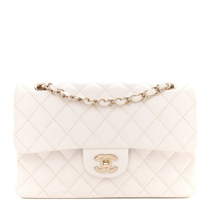 Chanel Caviar Quilted Small Double Flap White 1 of 10
