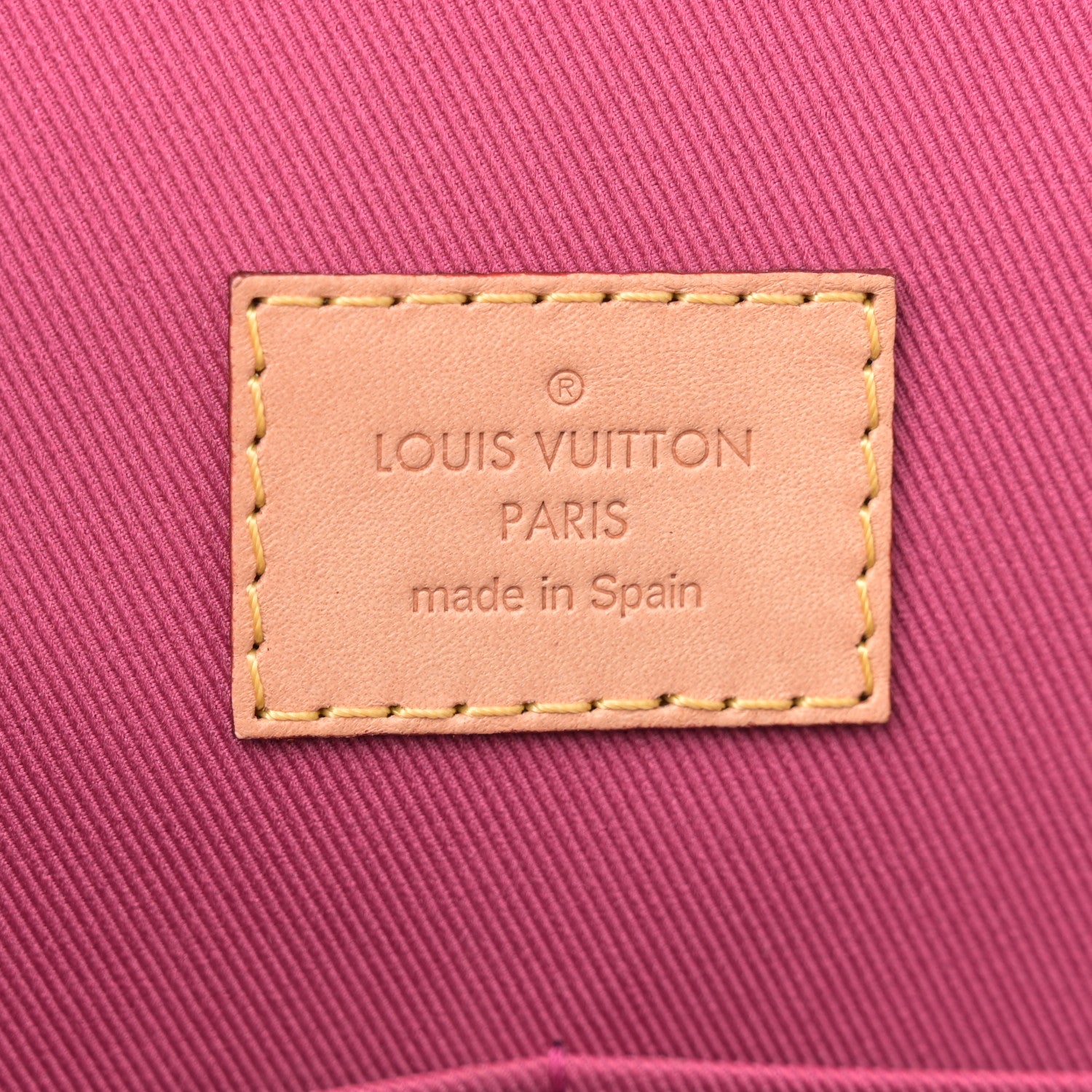 Louis Vuitton Monogram Cluny BB Bordeaux Fuchsia 6 of 10