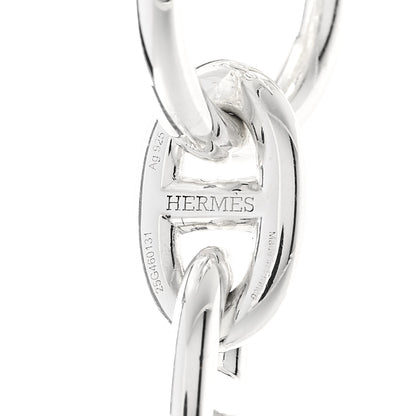 Hermes Sterling Silver Chaine D'Ancre Necklace PM 4 of 5