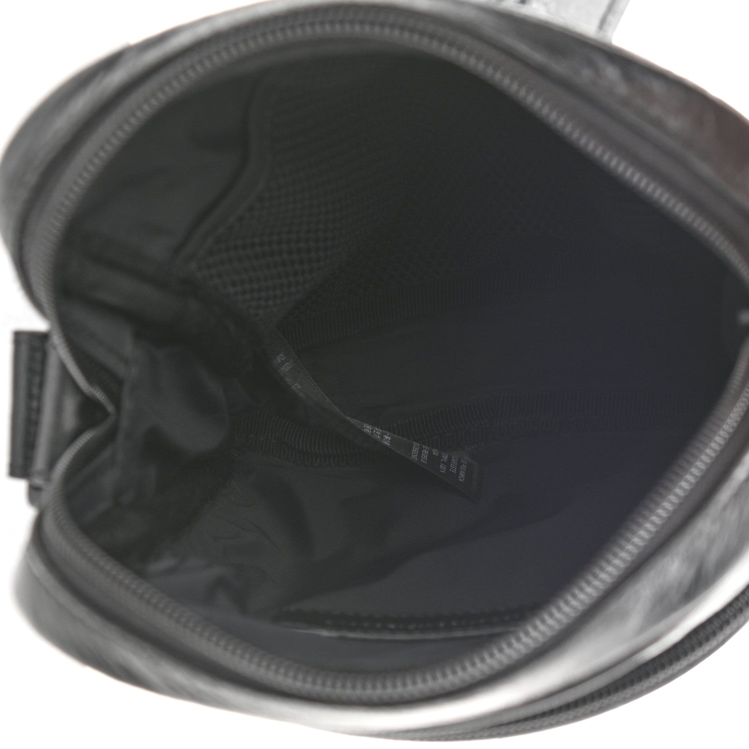 Balenciaga X ADIDAS Agneau Arena Trefoil Logo Messenger Bag Black White 5 of 8