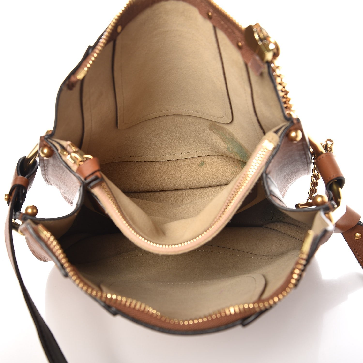 Chloe Calfskin Small Hayley Hobo Tan 5 of 10