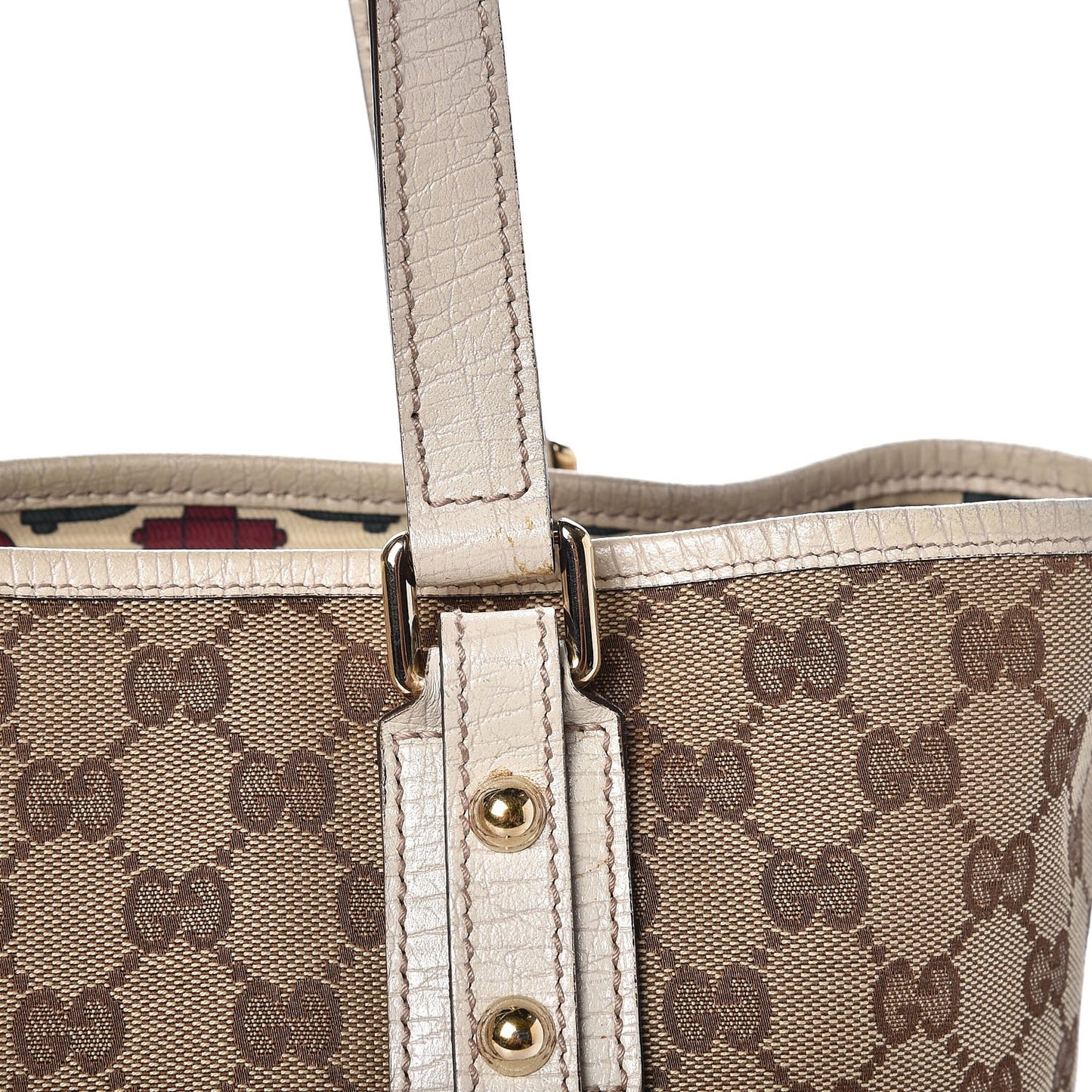 Monogram Medium Jolicoeur Tote White