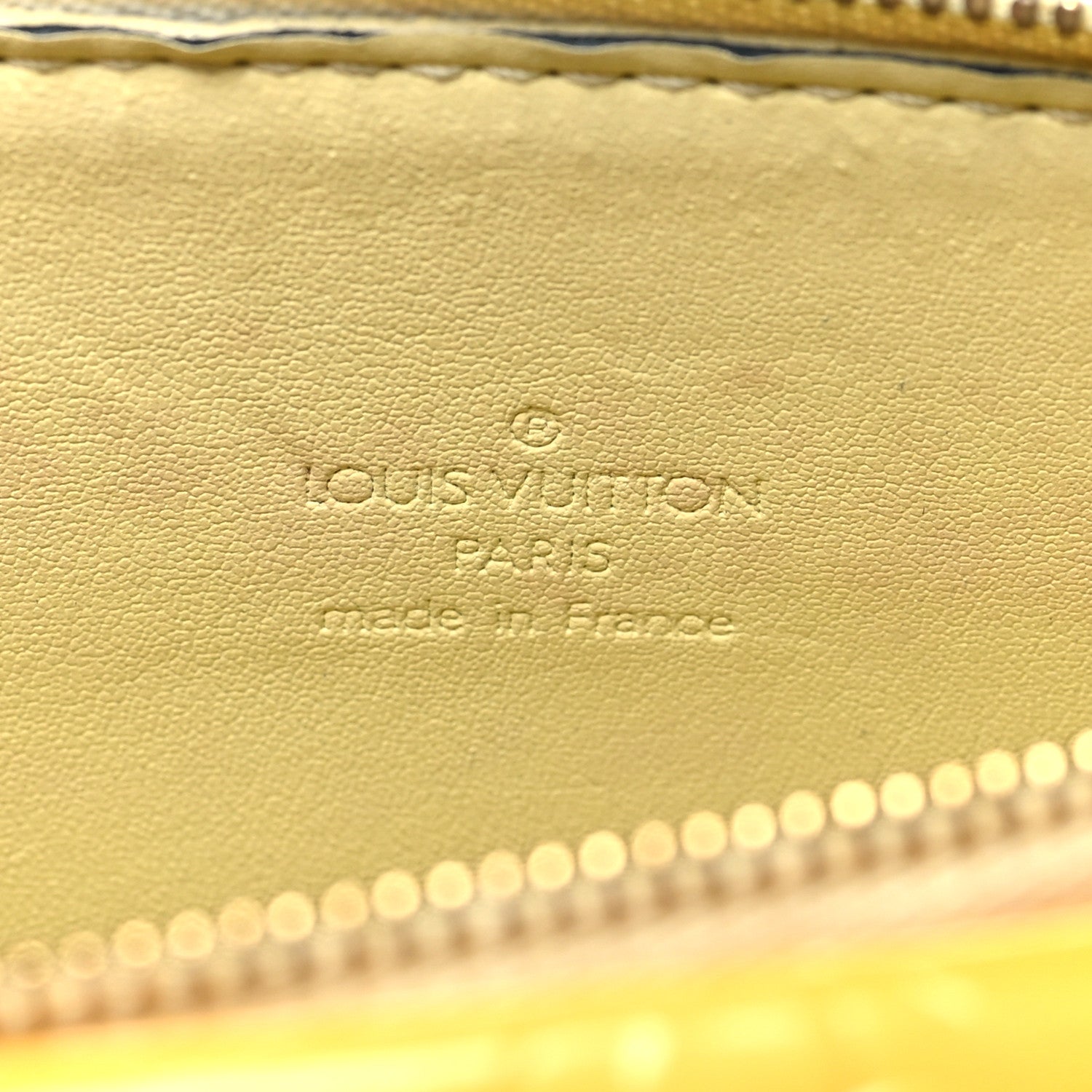Louis Vuitton Vernis Mott Yellow 6 of 14