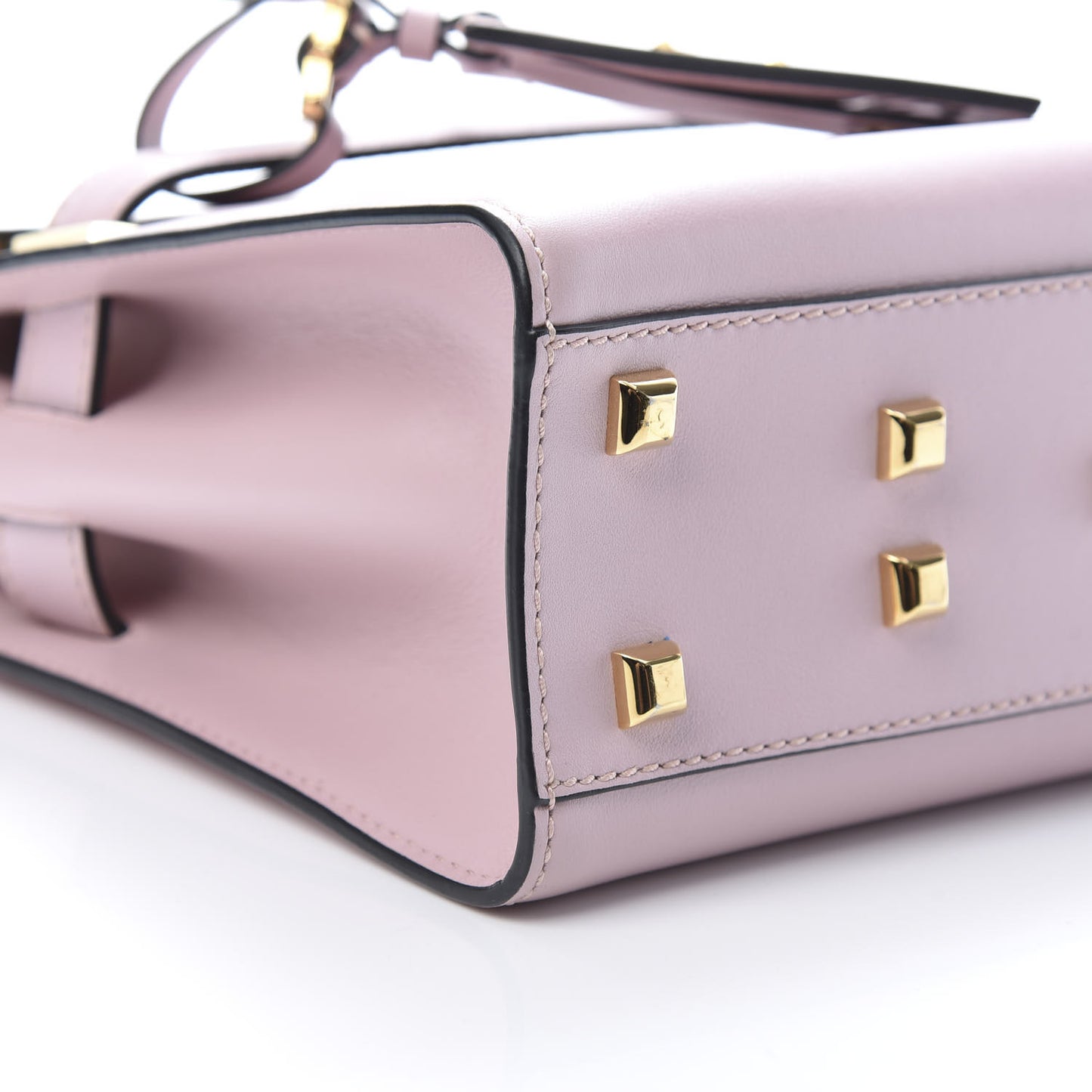 Vitello Small My Rockstud Frame Bag Water Rose
