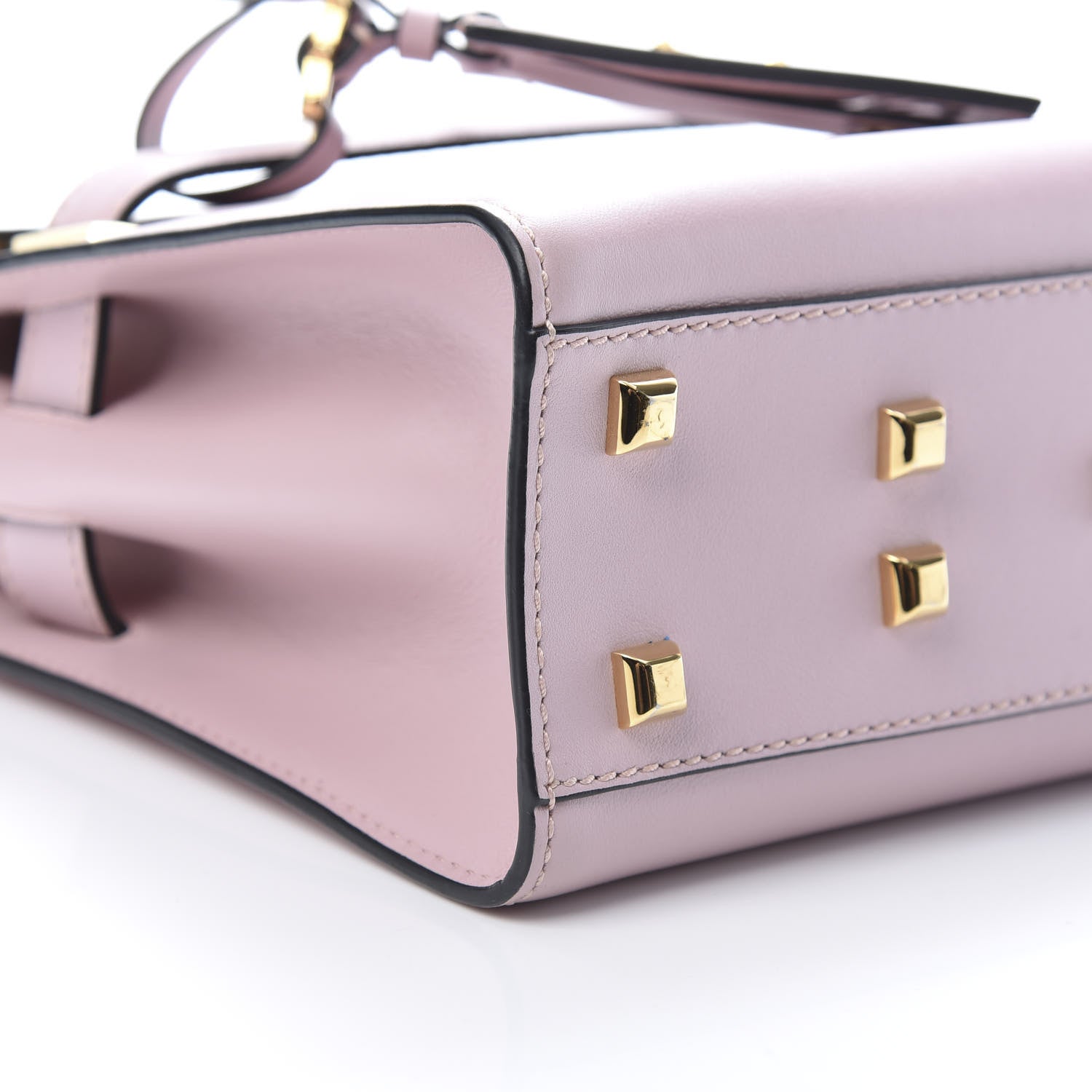Valentino Garavani Vitello Small My Rockstud Frame Bag Water Rose 9 of 12