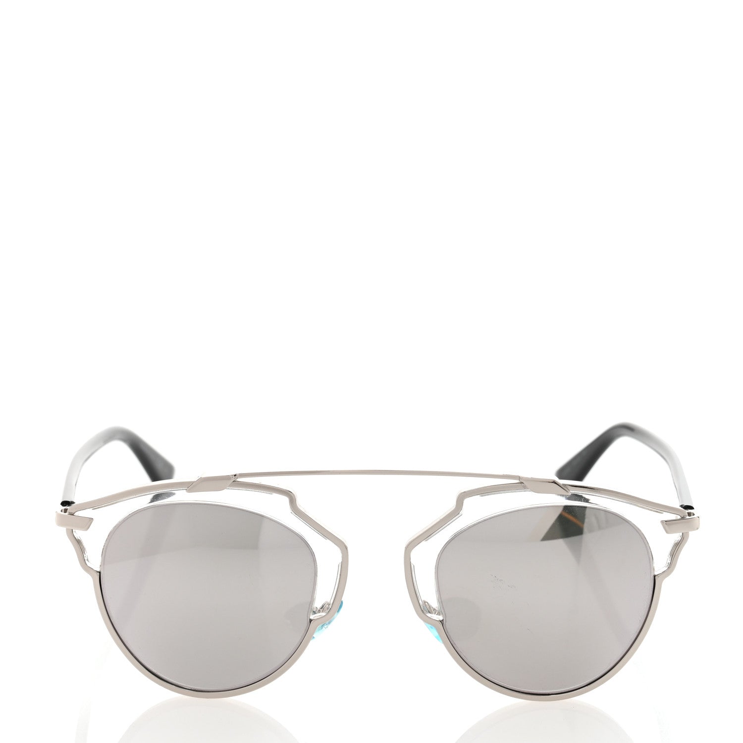 Christian Dior So Real Sunglasses Silver 2 of 8
